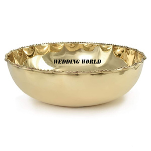 Bol à chocolat plaqué nickel, forme ronde, design luxueux, nouveau bol à bonbons, best-seller, bol à chocolat en métal fantaisie - Product Image 6