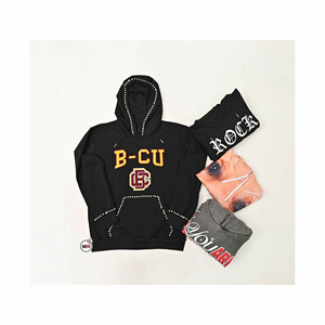 Vente en gros quantité minimale de commande bas 2025 manches longues tenue tendance femmes sweat et sweats à capuche 100% coton respirant pour les femmes - Product Image 3