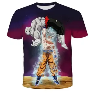 Camisetas Personalizadas con Logotipo de Anime en la Parte Delantera, Impresión Digital, para Hombre, 100% Poliéster, Secado Rápido, Manga Corta, Ropa Casual - Product Image 3