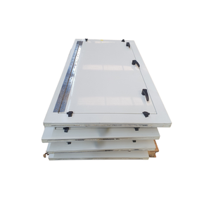 Puerta de Panel Sándwich Aislado de Poliuretano con Vidrio Redondo para Aplicaciones Industriales y Comerciales de HVAC, Precio de Fábrica - Product Image 2