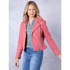 Dernière mode, veste en cuir pour femme respirante et imperméable, manches régulières, couleur personnalisée, logo OEM, tricotée - Product Image 4