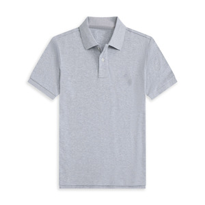 Polo en coton à manches courtes pour hommes, style sport classique avec col décontracté, coupe ajustée, tendance 100% coton - Product Image 5
