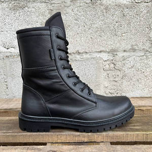 Bottes de travail d'hiver pour hommes de haute qualité, tactiques, en caoutchouc/PVC, avec embout en acier, semelle en caoutchouc originale, chaussures de randonnée et d'escalade - Product Image 4
