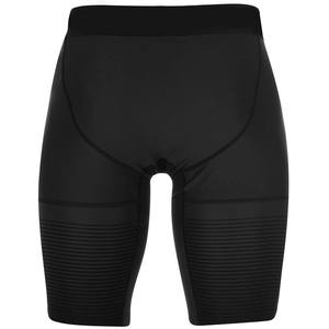 Pantalones cortos de entrenamiento de compresión deportivos de verano ecológicos para hombres, pantalones deportivos de poliéster de secado rápido para correr en la playa, patrón sólido - Product Image 2