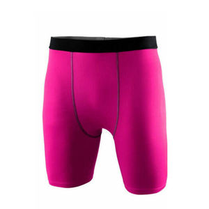 กางเกงขาสั้นผู้ชายเอวยางยืดปานกลาง ลายเรียบ ผ้าแคนวาส สำหรับออกกำลังกาย ฟิตเนส ใส่สบาย ระบายอากาศ แห้งเร็ว กันน้ำ - Product Image 4