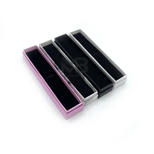 Caja de cartón de diferentes colores, caja de pinzas individuales personalizada, pinzas de extensión de pestañas de embalaje, todo tipo de personalización disponible - Product Image 1