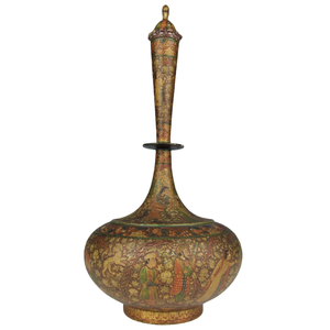 Surahi de Latón Puro Vintage de Alta Calidad con Grabado y Acabado Pulido para Uso en la Cocina, Artículo de Cocina Árabe Antiguo - Product Image 3