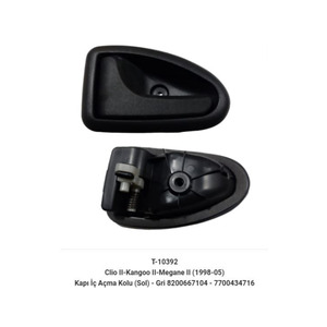 Poignée de porte intérieure gauche CLIO II MEGANE II 77 00 434 716 EGP - Product Image 1