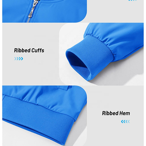 Chaqueta Bomber Personalizada para Mujer 2025, Impermeable, Transpirable, Cortavientos, Ecológica, Teñida Lisa, Tejida, Invierno, 100% Alta Calidad - Product Image 5