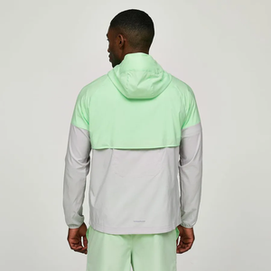 Custom <b>Men</b> Sets Two Piece Windbreaker <b>Shorts</b> and Jacket Tracksuit Reflective Zip up Nylon Two Piece Windbreaker <b>Short</b> Set - Product Image 5