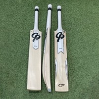 Bate de Críquet de Alto Rendimiento de Madera de Sauce Inglés, Grado 1, Duradero, Ligero, Ecológico, CP SPORTS EPIC X1, Agarre Seguro