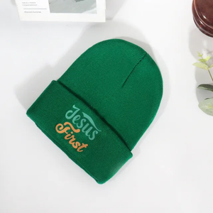 Bonnet unisexe de haute qualité Mérinos Fabricant professionnel avec logo personnalisé Chapeaux d'extérieur décontractés quotidiens - Product Image 4