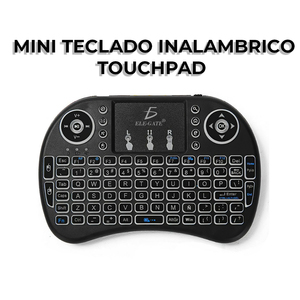 Mini Tastiera Wireless RGB Retroilluminata con Touchpad, Meccanica/Ottica, Supporto TV Box, Compatibile con Spagnolo, Certificata FCC RoHS, Combo per Telefono e Desktop - Product Image 4