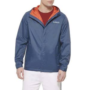 Coupe-vent Vestes de pluie Manteau imperméable à l'eau Vêtements décontractés Hiver Automne Séchage rapide Respirant Logo personnalisé High Street Vestes pour hommes - Product Image 1