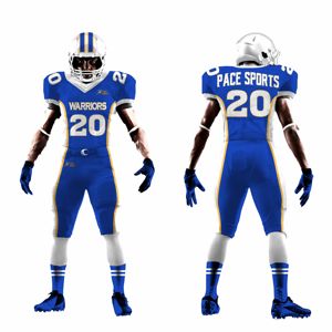 Uniformes de football américain à sublimation personnalisée vente chaude 2025 maillot adulte vente en gros pour unisexe par Pace Sports - Product Image 4