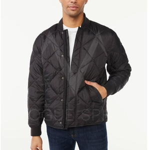 Chaqueta Bomber Estilo Urbano con Cierre, Cuello Alto, Lona Transpirable, Venta al Por Mayor, Otoño, Alta Calidad, Servicios OEM - Product Image 1