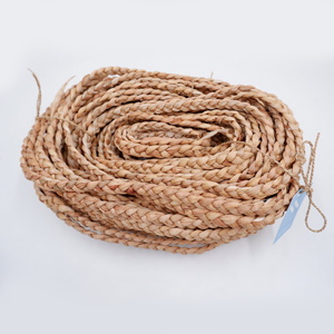 Corde en jacinthe d'eau torsadée en gros, excellent prix, ficelle séchée, matériaux de tissage artisanal, fournitures - Product Image 2