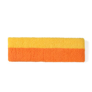 Bandeau RTS deux couleurs orange et jaune, bandeau et bandeaux pour le sport - Product Image 3