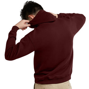 Nouveautés Sweat-shirt à capuche uni pour homme, mode décontractée, sport, long, fermeture éclair, vente en gros, Pakistan, prix bas - Product Image 3