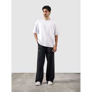 Pantalones Cargo Personalizables con Logotipo, Ligeros, 100% Algodón, Lavado a la Contracorriente, con Cremalleras, Acabado Desgastado, Estilo Holgado, Tallas XL a 6XL - Product Image 1