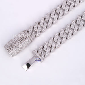 Bracelet de tennis en or blanc 14 carats, superbe diamant cultivé en laboratoire avec un design unique pour les cadeaux et les fêtes - Product Image 4