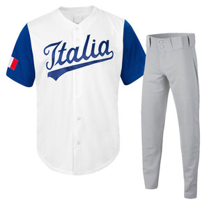 Jeunes hommes bande Softball Baseball uniformes cousu Baseball Jersey personnalisé sublimé broderie chemises XXL Kawasaki unisexe OEM - Product Image 1