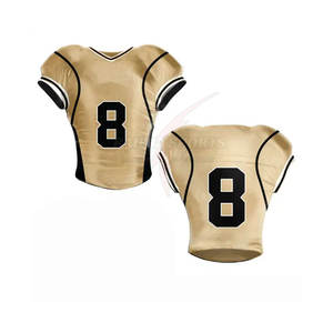 Camisetas de fútbol americano unisex, nuevo diseño personalizado, ropa deportiva de fútbol, camisetas de entrenamiento deportivo de estilo liso, conjuntos de uniformes - Product Image 5