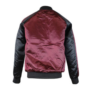 2025 chaqueta universitaria personalizada para hombre, cuello levantado, parche bordado de bombardero con letras, gran oferta, ropa informal de invierno al por mayor - Product Image 4