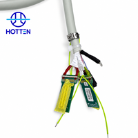 Câble d'assemblage médical à ultrasons Hotten personnalisé 84 conducteurs 110pF/m pour équipement de test ultrasonique