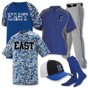 Youth Quick-Dry Baseball Uniform Package Ventilated Polyester with Airflow Fully Customized Sublimation Sets - Product Image 3