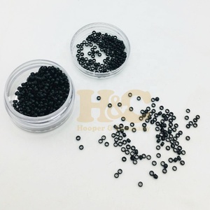 Kit d'extensions capillaires avec micro-anneaux de 2 mm, perles nano, pinces à kératine de qualité chirurgicale, 100 perles colorées disponibles - Product Image 3