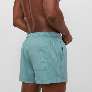 Custom 100%Polyester Beach <b>Shorts</b> <b>Men</b> Board <b>Short</b> Swimwear Blue Printed With Back Pocket Swimming <b>Shorts</b> Swim Trunks - Product Image 3