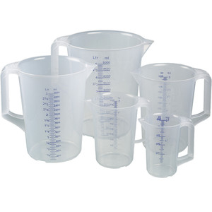 Industrial <b>Measuring</b> <b>Jug</b> with Closed Handle for Laboratory Use-Burkle GmbH - Product Image 1