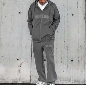 Conjunto Deportivo de 2 Piezas, Chaqueta y Pantalón de Chándal Personalizado de Alta Calidad, Estilo Urbano, Reflectante, para Hombre, Novedad 2026 - Product Image 6