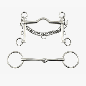 Bocado de Acero Inoxidable para Equitación Profesional con Boca de Cobre, Acción Suave, Servicio OEM, Bocados de Acero Duraderos para Montar a Caballo - Product Image 4