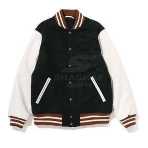 Veste Letterman tendance, vêtement d'extérieur chaud, tissu doux, veste d'hiver confortable - Product Image 5