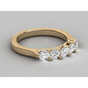 Anillo Solitario de Oro de 14K para Mujer con Diamante Cultivado en Laboratorio - Product Image 6