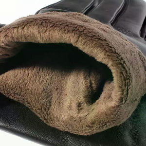 Customizable Windproof Winter Leather <b>Gloves</b> with Thermal Insulation Quality <b>Mittens</b> for Outdoor Cold Weather Fashionable Logo - Product Image 3