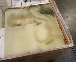 Azulejos de Ónix Verde Claro Premium en Tamaño Personalizado, Azulejos de Ónix Verde Claro 100% Piedra Natural - Product Image 5