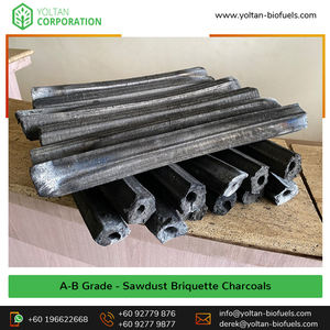 Charbon de bois en briquettes de sciure de bois de qualité supérieure, sans fumée, fabriqué à la machine, de 8 à 40 cm, de qualité AB, pour barbecue, en provenance de Malaisie - Product Image 6