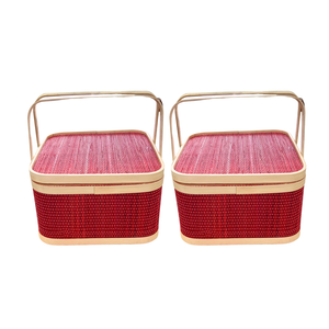 ตะกร้าไม้ไผ่ของขวัญจากเวียดนามทำง่าย - Product Image 1