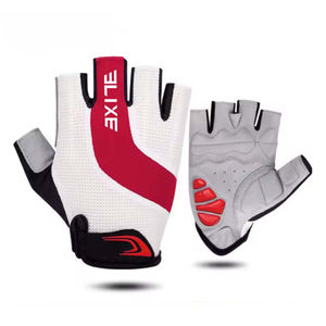 2026 été demi-doigt gants de cyclisme séchage rapide gants de course haute vitesse Polyester gants de vélo respirant anti-dérapant coupe-vent - Product Image 4