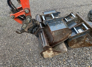 Miniexcavadora Kubota KX030-4 de 2.9 toneladas con 3 cucharones, retroexcavadora hidráulica, excavadora de cadenas para construcción agrícola en venta - Product Image 5