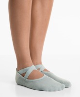 Kaos Kaki Anak Motif Kotak-kotak Multiwarna Anti-Selip Ramah Lingkungan Bernapas Cepat Kering Katun untuk Senam Balet Pilates