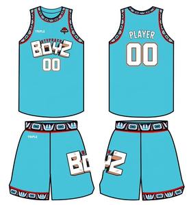 OEM High Quality Unisex Basketball Jersey Uniforms Set Digital Printed Sportswear in Plus Size Polyester Wholesale - Product Image 4