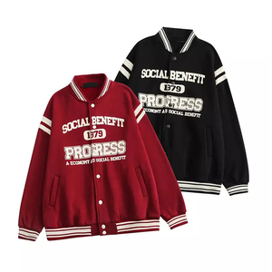 Polaire Baseball varsity Jacket multi Couleurs Polaire Coton Tissu Hommes Porter Varsity Jacket par ELEGANT SPORTS - Product Image 1