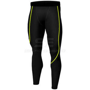 Traje de gimnasio personalizado para hombre 2025, compresión ligera, cierre de cintura elástica, patrón sólido de calidad Premium, ropa de ejercicio de otoño - Product Image 4