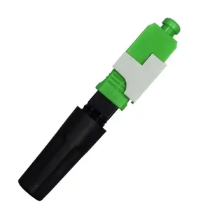 FTTH APC/UPC SC LC 2 X 3 Fiber Optic 2 Years 100% <0.3 FTTX Hot Melt Fiber Optic Fast Connector Laser Ztt Fast Connector