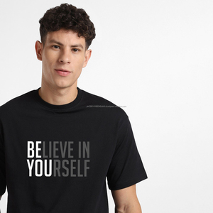 เสื้อยืดผู้ชาย Fit2Fight ลำลอง ผ้าฝ้าย 100% สีพื้น เสื้อยืดคอกลม ขายดี รับสกรีนโลโก้สำหรับผู้ชาย - Product Image 5