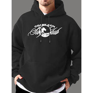 Pull-over de loisirs d'automne/hiver pour hommes, tricots et sweatshirts standard d'une couleur fabriqués en Chine - Product Image 1